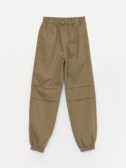 Beli Lastikli K?z ?ocuk Jogger Pantolon - Waikiki фото 3