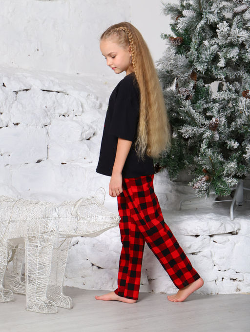 ДК014 Домашний костюм Динго (чёрный) - Милаша фото 10