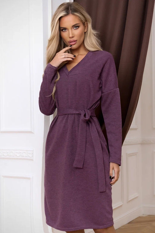 Платье Open Style 7053 сливовый