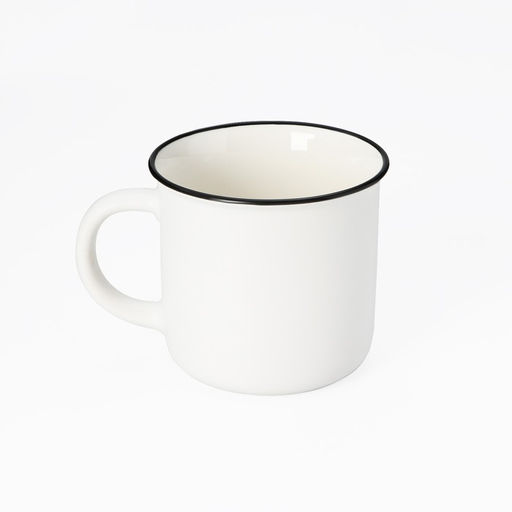 Кружка Доляна Новый год. Снеговик, 380 мл, фарфор, белая