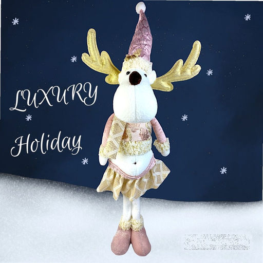 Олень новогодняя фигурка 55см - Family фото 2