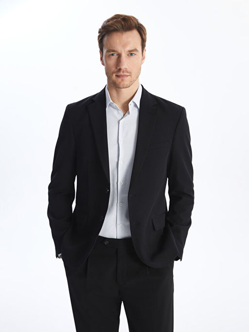 Dar Kal?p Erkek Blazer Ceket