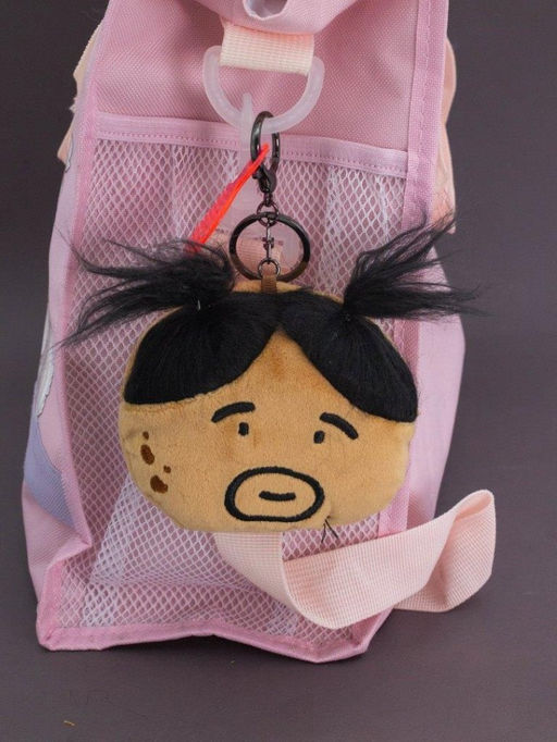 Плюшевый кошелек "Potato family", balck