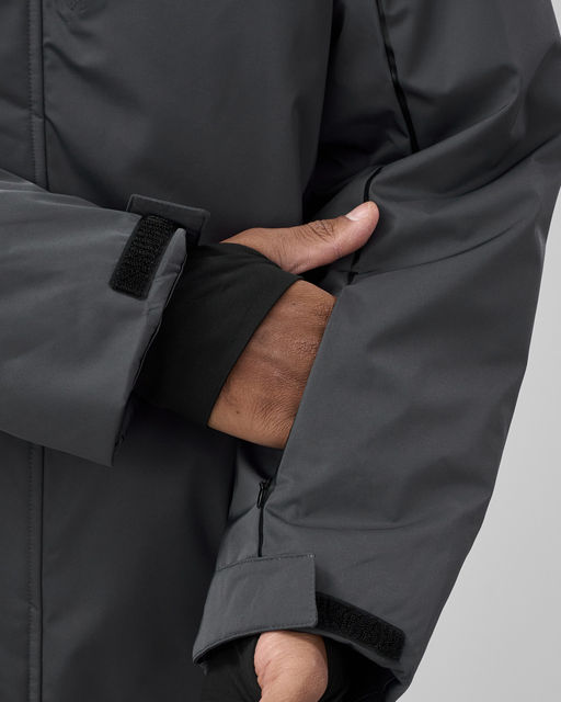 Горнолыжная куртка мужская зимняя темно-серого цвета 7611TC - Mtforce фото 6