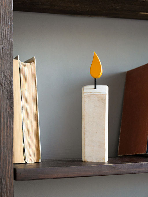 Декоративная фигурка "Свеча" 6x4x22 6x4x22