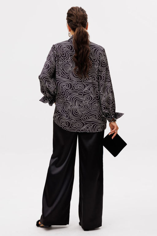 Рубашка ANELLI 1668 круги на воде фото 8