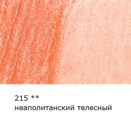 VISTA-ARTISTA Gallery VGWP Карандаш акварельный художественный заточенный 6 шт. 215 Неаполитанский телесный (Naples flesh light)