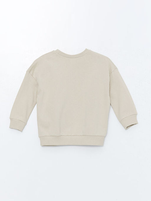 Bisiklete Yaka Bask?l? Erkek Bebek Sweatshirt - Waikiki фото 2