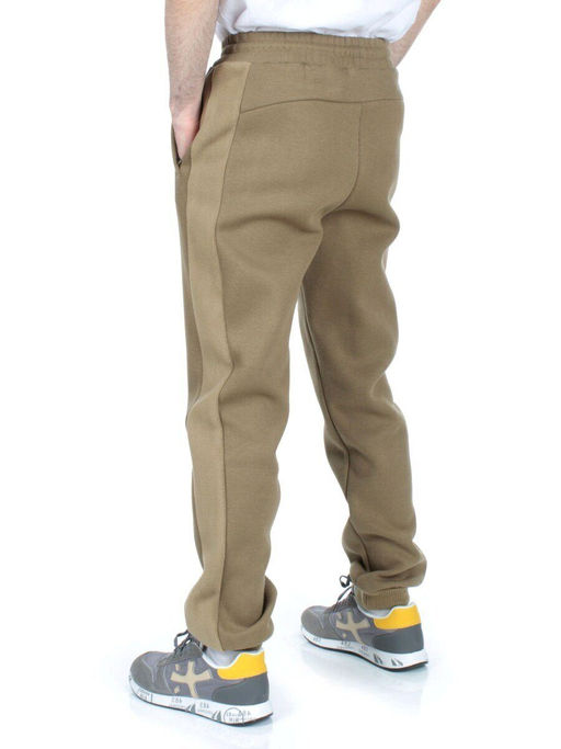 B39BR DARK BEIGE Брюки спортивные мужские (90% хлопок, 10% полиэстер) - Fashion фото 4