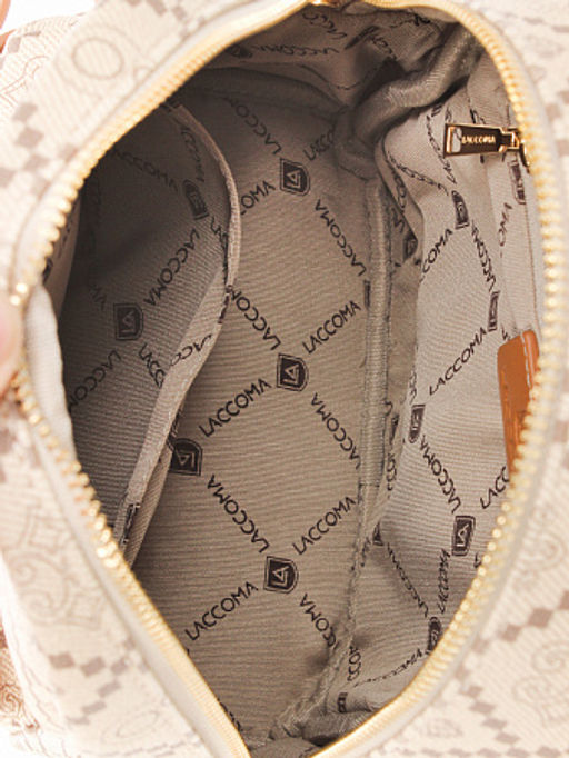 LACCOMA рюкзак АС7302-Россия-бежевый эко кожа хлопок