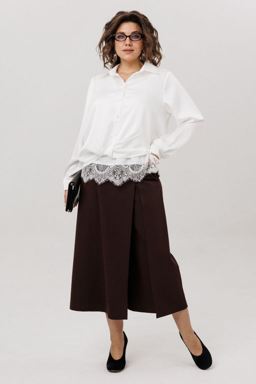 Рубашка ANELLI 1663 перламутровая жемчужина  фото 10