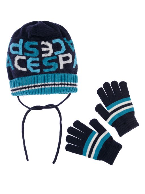 PlayToday / Комплект для мальчика: шапка, перчатки фото 4