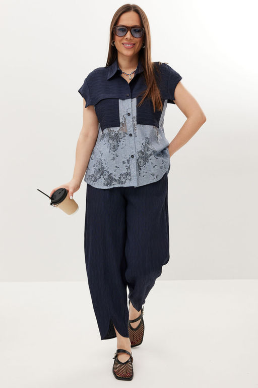 Костюм Magia mody 2713 синий  фото 4