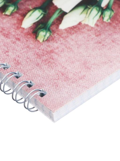 Цена за 5 шт. Блокнот А5, 60 листов в клетку, на гребне, обложка мелованный картон, блок 60г/м2, МИКС - Calligrata фото 2