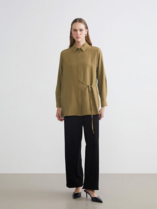 Beli Ba?lamal? Kad?n G?mlek Tunik