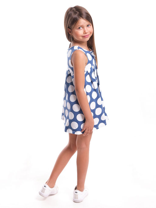 Платье для девочки UD 1540 горох - Mini maxi фото 8