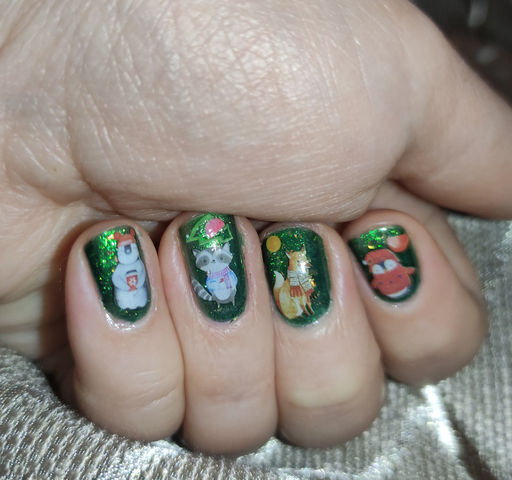 Магнитный лак для ногтей Малахитовая Гостиная, 11 мл - Masura фото 9