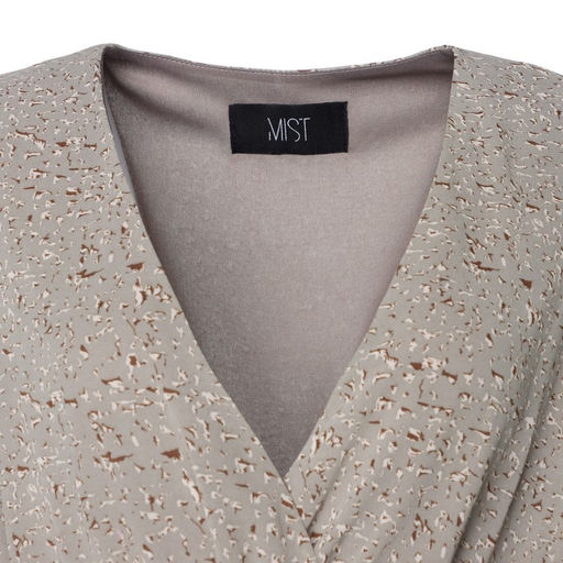 Платье женское короткое MIST plus-size, зелёное, размер 50
