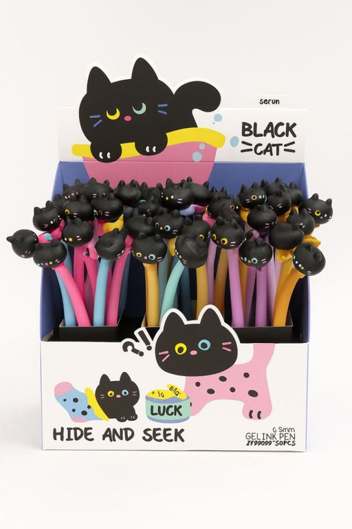 Ручка "The black Cat", mix