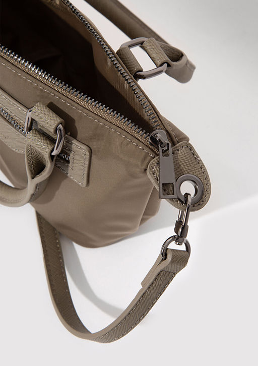 Kahverengi Capraz Canta - Mavi фото 5