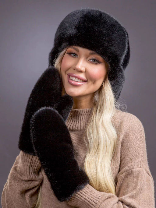 Варежки экомех блэк