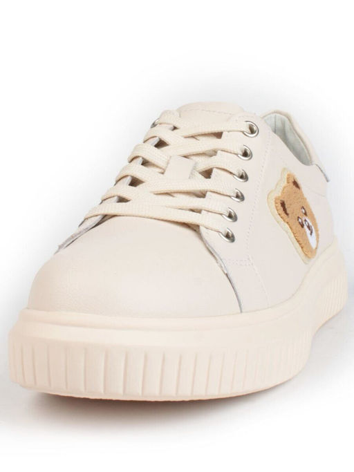 05-SD12-2D BEIGE Кроссовки женские (натуральная кожа)