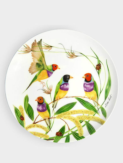 Тарелка десертная, 20 см, фарфор F, белая, Зяблик, Lyric - Maxwell & Williams фото 4