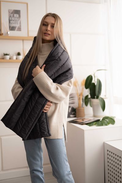 Шарф темно-серый - Yollochka фото 6