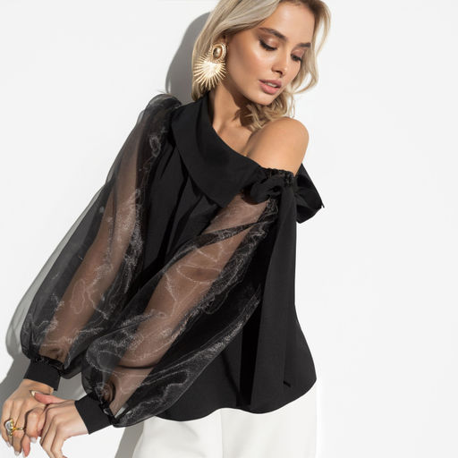 Блуза Стиль звезды (блэк) - Charutti фото 6