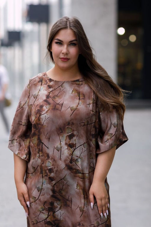 Платье Luxury Moda 1443 коричневый