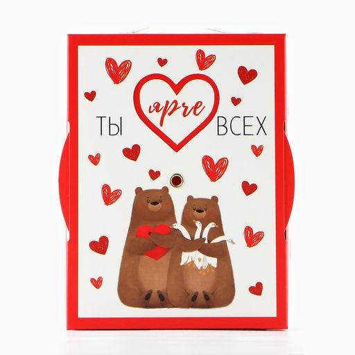 Коробка складная «Любовь », 16×12×5 см