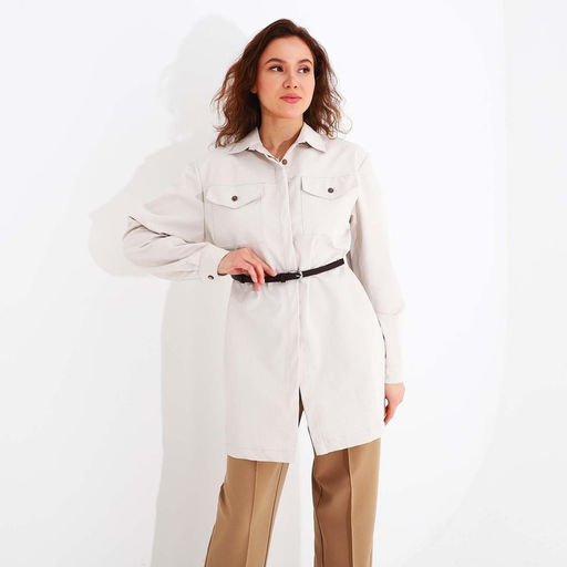 Ремень женский, ширина 1.3 см, винт, пряжка металл, цвет коричневый - Simaland фото 3