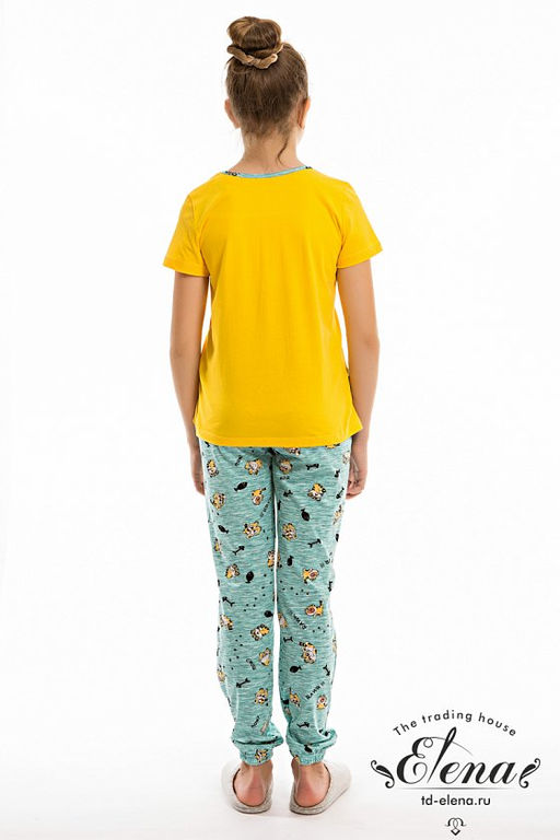 Пижама М22045Пе Желтый - Елена фото 2
