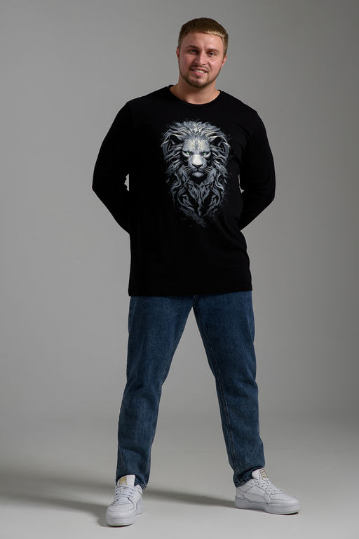 8546 Футболка с длинным рукавом мужская