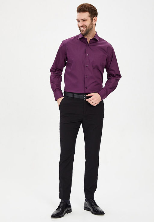 Сорочка мужская длинный рукав GREG 740/119/LID  фото 4