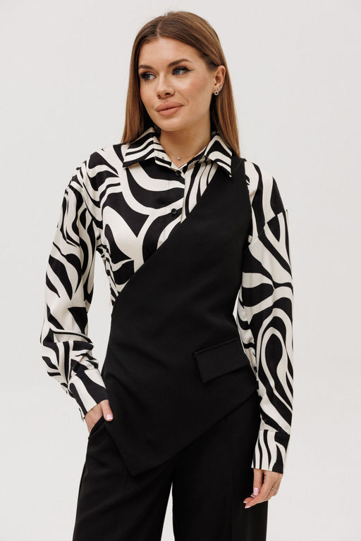 Костюм AmberA 3012 черный  фото 2