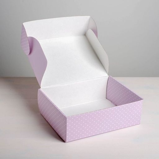 Складная коробка Лаванда, 27 21 9 см - Дарите счастье фото 3