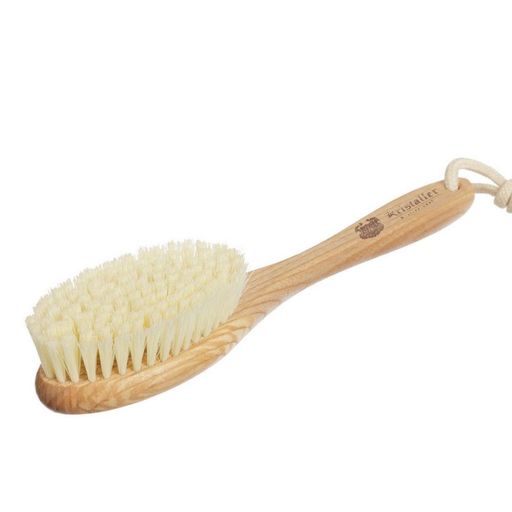 Kristaller Щётка для сухого массажа на ручке, щетина кабан, 215 пучков  фото 5