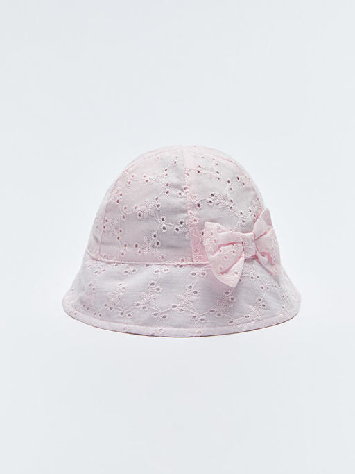 Fiyonk Detayl? K?z Bebek ?apka