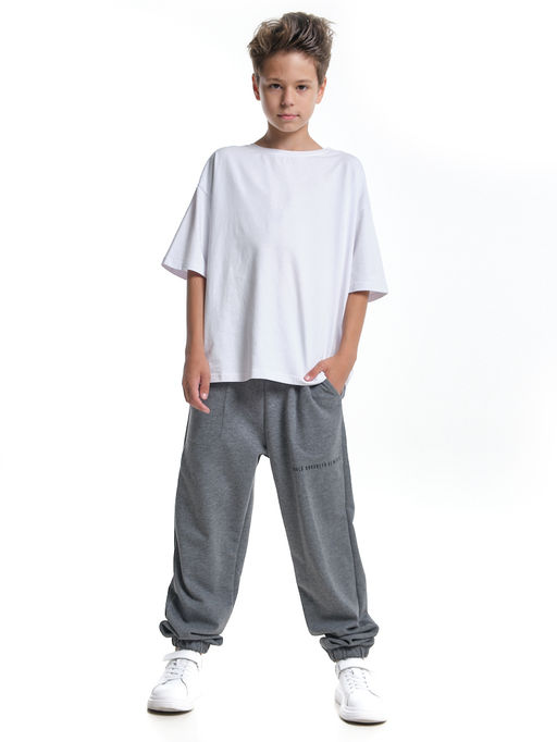 Брюки спортивные удобство и стиль для активных UD 7991 графит меланж - Mini maxi фото 3