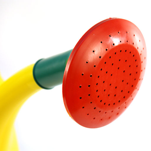 Лейка садовая пластмассовая 6л Урожайная 42х18х25см, с рассеивателем, пищевой полиэтилен (Россия) - Домашняя мода фото 3