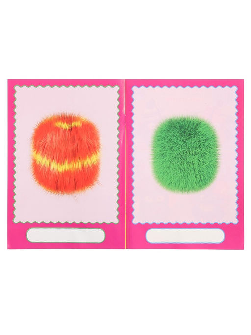 Цена за 3 шт. Книга с наклейками, сделай своего чудика «Ку-Ку-Ша»