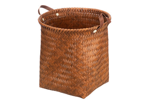 Корзина плетеная д/хранения 35*35*37 см, с ручками, полиротанг - Elan gallery фото 3