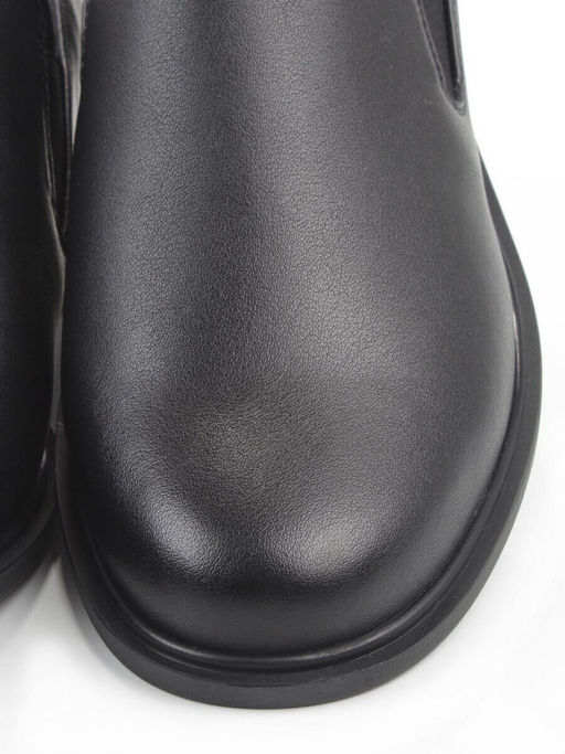 03-M47-20 BLACK Лоферы женские (натуральная кожа)