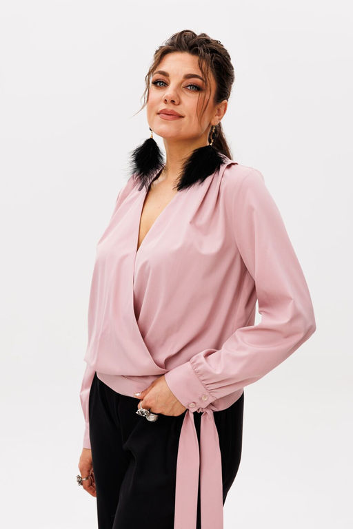 Блуза ANELLI 1574 застенчивая герань