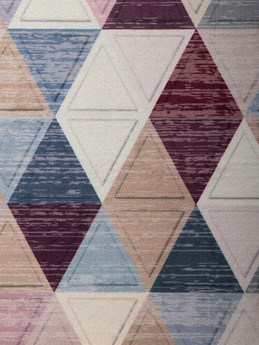 Коврик универсальный 60x90 коричневый полиэстер - Lucky фото 3