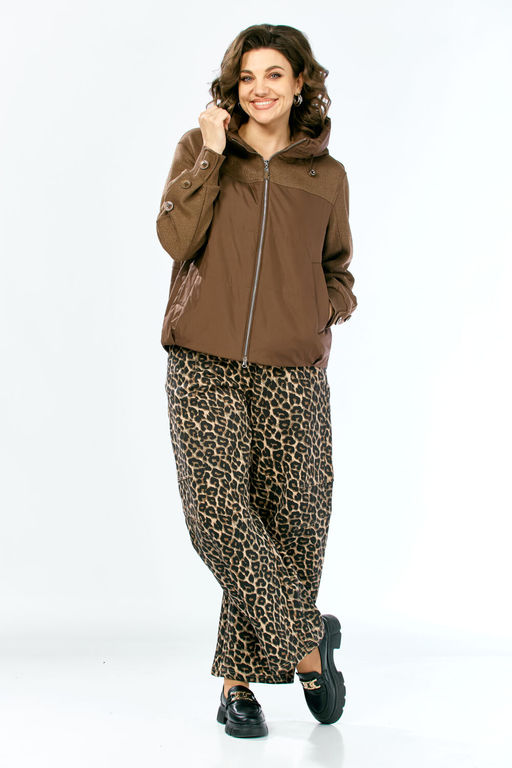 Куртка SHETTI 2212 кэмел  фото 4