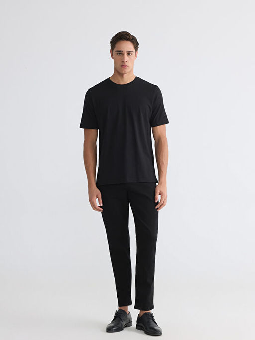 Regular Fit Basic Erkek Dry Touch Ti??rt