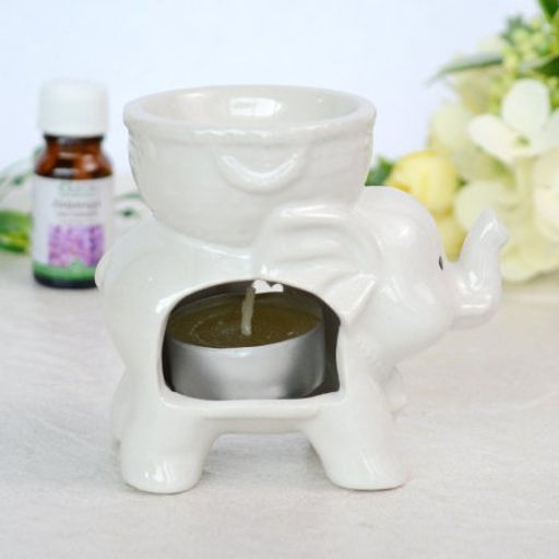 Аромалампа Слон 10 см / 1615 /уп 144/ (Белый) - Галеонтрейд фото 7