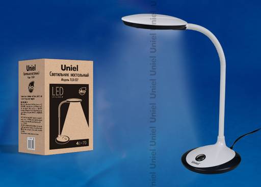 TLD-527 Black/4W/Светильник настольный/LED/400Lm/4500K/Механический выключатель/Цвет черный